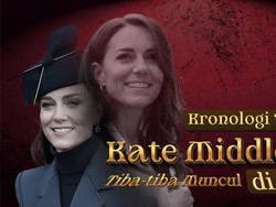 Infografis: Kronologi 'Hilang' Kate Middleton Tiba-tiba Muncul di Pasar