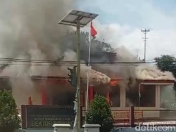 Polsek Borong Manggarai Timur Terbakar, Api dari Ruang Intel