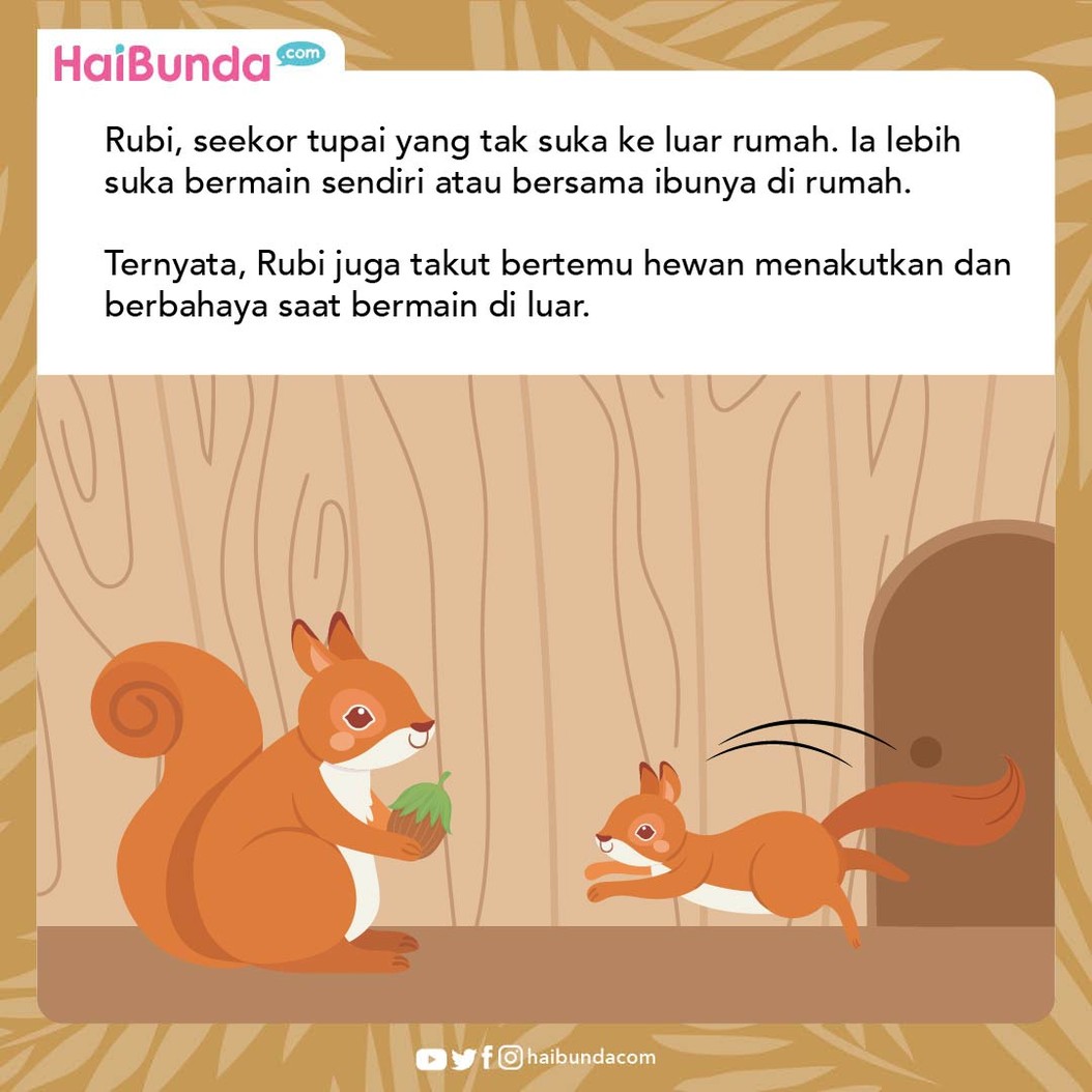 Komik Fabel Tupai