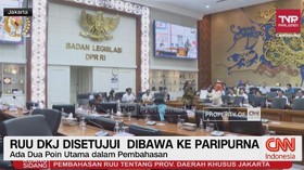 VIDEO: RUU DKJ Disetujui Dibawa Ke Paripurna