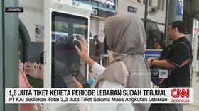 VIDEO: 1,6 Juta Tiket Kereta Periode Lebaran Sudah Terjual