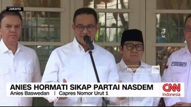 VIDEO: Anies Hormati Sikap Partai Nasdem