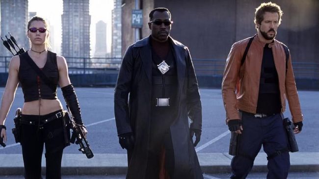 Bioskop Trans TV malam ini, Kamis (21/3), akan menayangkan Blade: Trinity (2004) pada pukul 21.45 WIB.