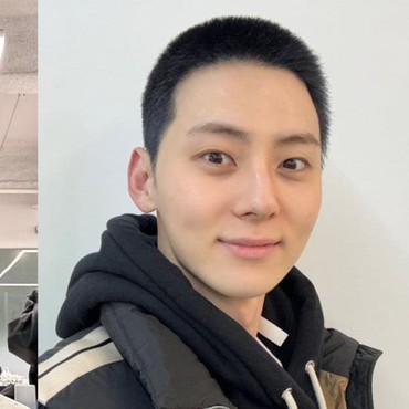 Gaya Hwang Min Hyun Jalani Wamil Hari Ini