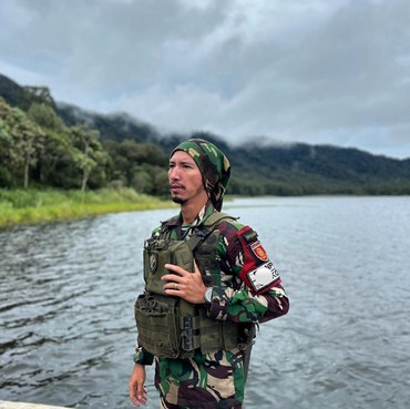 Penampilan Lettu Fardana Saat Bertugas Jadi Sorotan