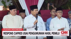 VIDEO: Respons Capres Usai Pengumuman Hasil Pemilu