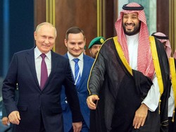 Raja Salman-MBS Beri Ucapan Selamat ke Putin yang Menangi Pilpres Rusia
