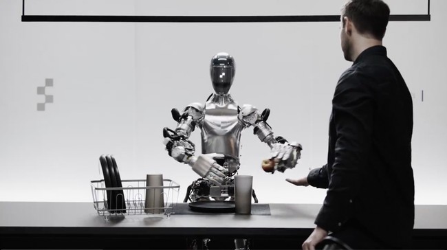 Robot berteknologi kecerdasan buatan (AI) semakin canggih dan terbaru sudah bisa menyajikan makanan dan berkomunikasi layaknya manusia.