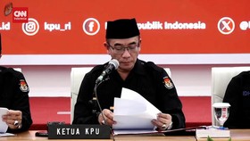 VIDEO: Momen Suara Ketua KPU Bergetar Saat Bacakan Hasil Pemilu 2024