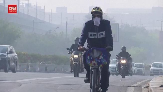 VIDEO: Pekatnya New Delhi, Ibu Kota Paling Berpolusi Udara di Dunia