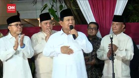 VIDEO: Jadi Pemenang Pilpres 2024, Prabowo: Terima Kasih Kepada Jokowi
