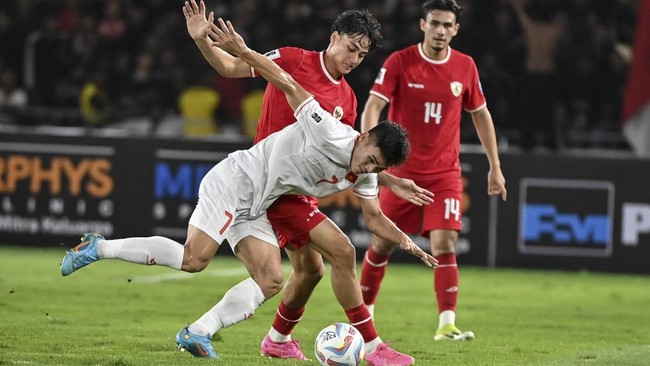 Vietnam mengukir catatan statistik yang buruk setelah takluk 0-1 dari Timnas Indonesia dalam lanjutan Kualifikasi Piala Dunia 2026.