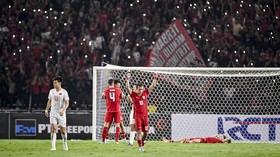 FOTO: Malam Indah di SUGBK, Timnas Indonesia Sikat Vietnam
