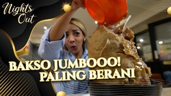 Makan Bakso Jumbo Buat Buka Puasa? Bagaimana Rasanya?