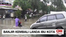 VIDEO: Banjir Kembali Landa Ibu Kota