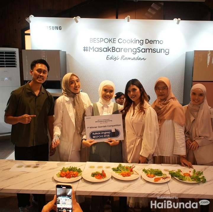 7 Potret BESPOKE Cooking Demo x HaiBunda, Bagikan Tips dan Demo Memasak ...