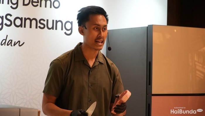 BESPOKE Cooking Demo Samsung