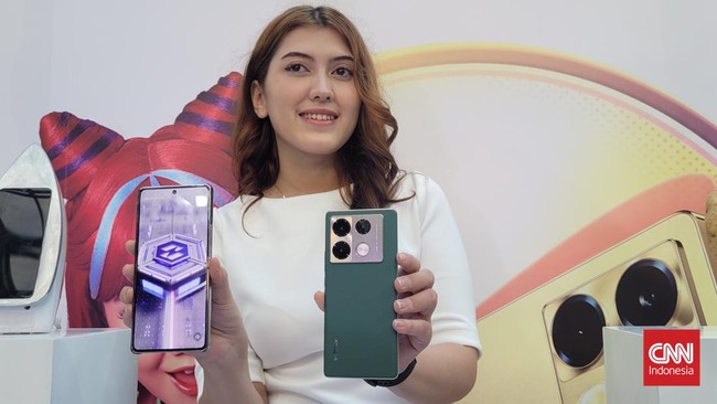 ua produk teranyarnya Note 40 dan Note 40 Pro. Kedua ponsel ini hadir dengan fitur pengisian daya wireless magnetic alias MageSafe ala iPhone.
