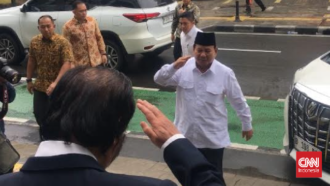 Calon presiden terpilih Prabowo Subianto menyerukan kerja sama antara pimpinan elite politik usai bertemu Ketua Umum NasDem Surya Paloh.