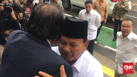 Surya Paloh Sambut Prabowo di NasDem: Sahabat Sudah Jadi Presiden
