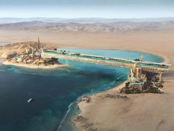 NEOM Siapkan Proyek Treyam, Resor Mewah dengan View Laguna Biru