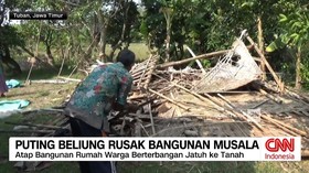 VIDEO: Puting Beliung Rusak Bangunan Musala
