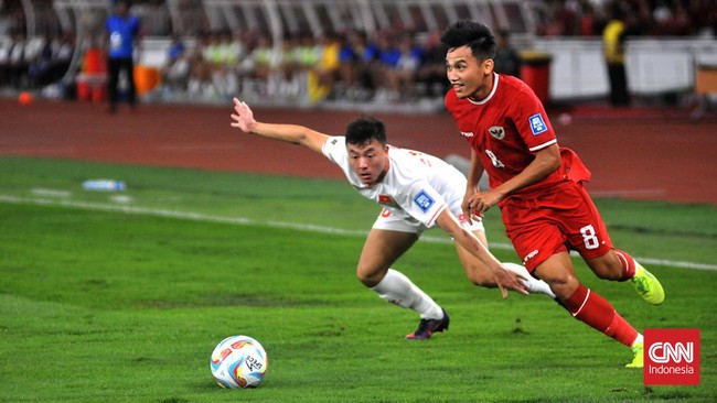 Gol dari Marselino Ferdinan dan Witan Sulaeman Bawa Indonesia Memimpin Yordania di Paruh Waktu
