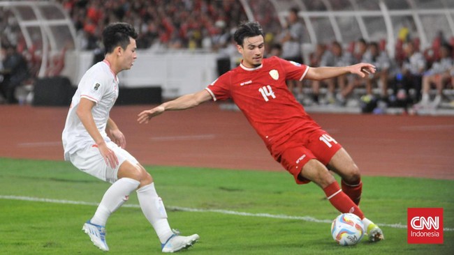 Pemain Timnas Indonesia u-23 Nathan Tjoe A On dipastikan absen pada perempat final Piala Asia U-23 2024 karena sudah kembali ke klub asalnya, SC Heerenveen.