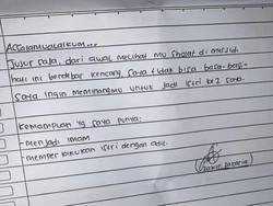 Viral Wanita Dapat Surat Cinta Usai Tarawih, Dipinang Ustaz Jadi Istri ke-2