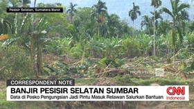 VIDEO: Banjir Dan Longsor Pesisir Selatan Sumbar