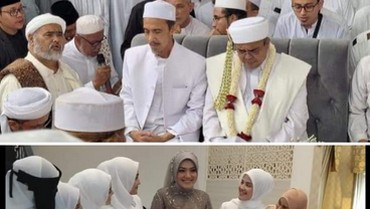 img-title Nikah Lagi Usai 3 Bulan Mendiang Istri Meninggal, Ini Alasan Habib Rizieq Shihab