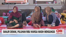 VIDEO: Banjir Demak, Puluhan Ribu Warga Masih Mengungsi