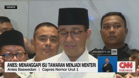 VIDEO: Anies Menanggapi Isu Tawaran Menjadi Menteri