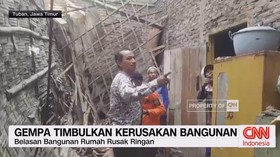 VIDEO: Gempa Timbulkan Kerusakan Bangunan