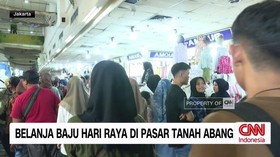 VIDEO: Belanja Baju Hari Raya di Pasar Tanah Abang