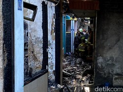 12 Rumah Ludes Terbakar di Cibangkong Bandung