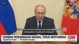 VIDEO: Korban Penembakan Massal di Moskow Terus Bertambah