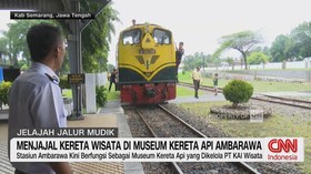 VIDEO: Menjajal Kereta Wisata di Museum Kereta Api Ambarawa