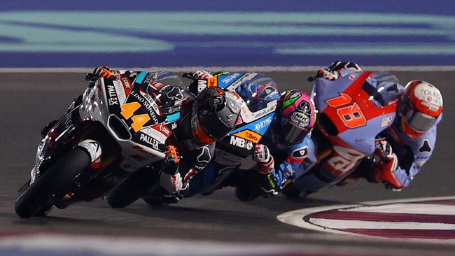 Pembalap Fantic Racing Aron Canet berhasil menang Moto2 Portugal 2024, Minggu (24/3) malam WIB.