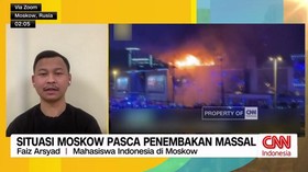 VIDEO: Situasi Moskow Pasca Penembakan Massal