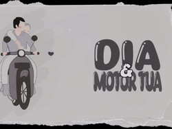 Lirik Lagu Viral di TikTok Dia dan Motor Tua - Wonggabut