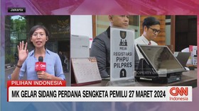 VIDEO: MK Gelar Sidang Perdana Sengketa Pemilu 27 Maret 2024