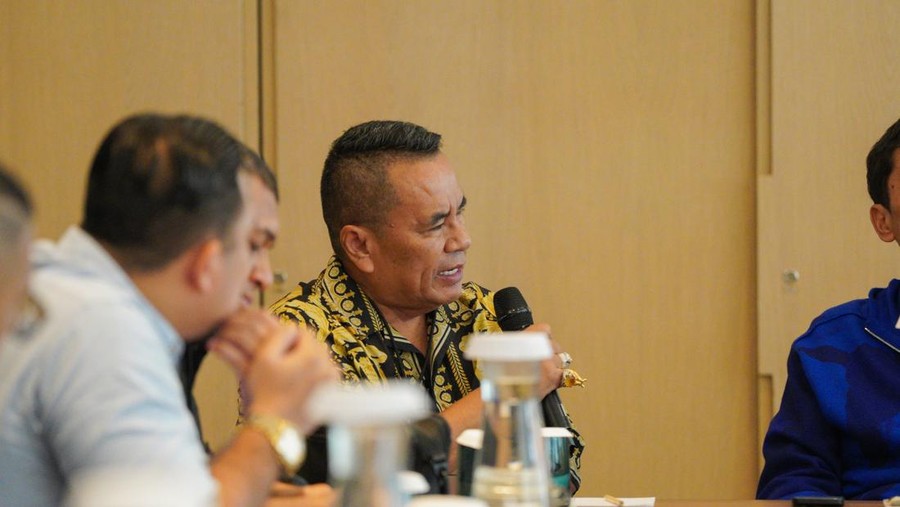 Tim hukum TKN Prabowo-Gibran rapat membahas gugatan Pilpres 2024, Senin (25/3/2024)