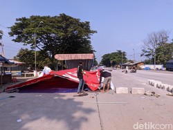 Pantura Demak Segera Dibuka, Tenda Pengungsian Korban Banjir Dibongkar