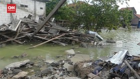 VIDEO: Banjir Demak Mulai Surut, Tanggul Jebol Belum Diperbaiki