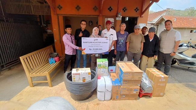 Program KlusterkuHidupku dari BRI berhasil mendongkrak produksi kuliner tradisional, endog lewo, sehingga dapat masuk ke pasar modern.