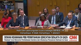 VIDEO: Dewan Keamanan PBB Perintahkan Gencatan Senjata Di Gaza