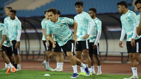 FOTO: Persiapan Timnas Indonesia di Tengah Masalah