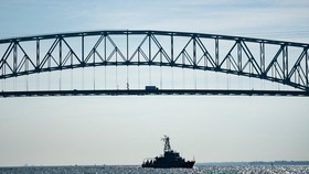 Jembatan Baltimore AS Sepanjang 3 Km Runtuh usai Ditabrak Kapal Kargo