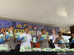 Polda Babel Gagalkan Penyelundupan 35 Kg Sabu Asal Aceh, 2 Kurir Diamankan